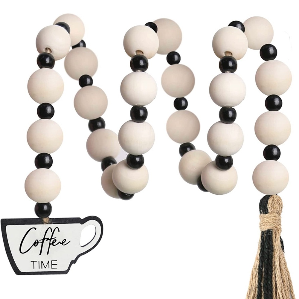 Coffee Bead Garland